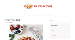 Desktop Screenshot of cooktildelicious.com