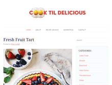 Tablet Screenshot of cooktildelicious.com